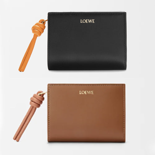 로에베 사틴 바이폴드 월렛 반지갑 ~2Color~