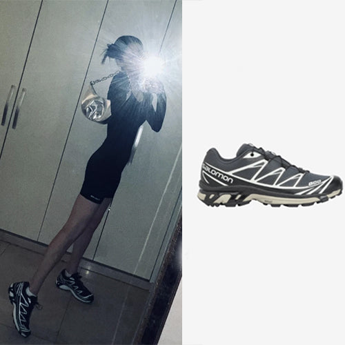 살로몬 x 도버 스트리트 마켓 XT-6 블랙 (서현 착용)