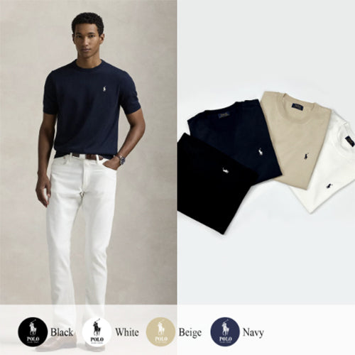 (국내배송, 당일출고) 폴로 랄프로렌 크루넥 니트 반팔 ~4Color~
