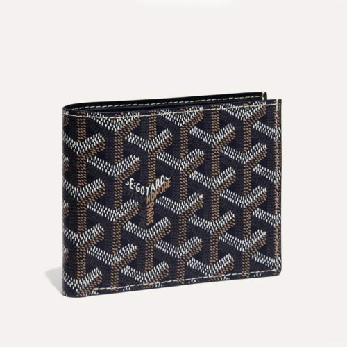 고야드 빅투아르 반지갑 네이비