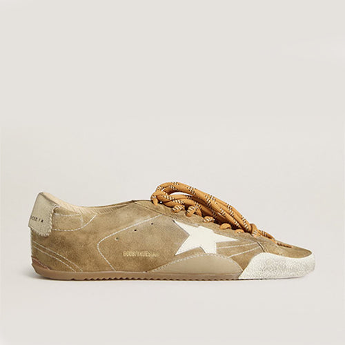 골든구스 트루스타 힐 탭 스니커즈 토바코