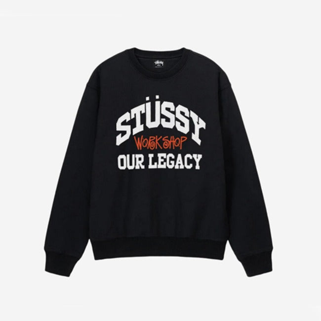 (국내배송) 스투시 X 아워레가시 컬리지 맨투맨 ~2Color~