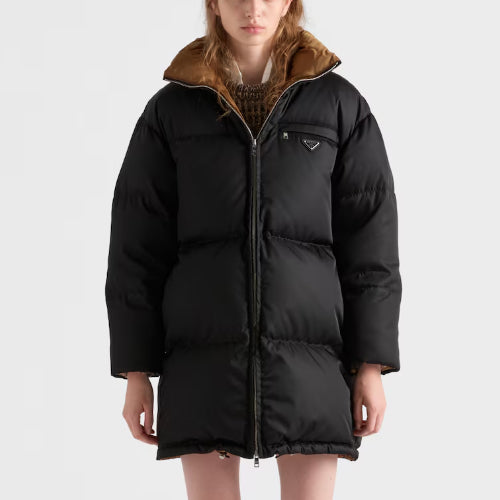 프라다 리나일론 다운 롱 패딩재킷 (29D408)