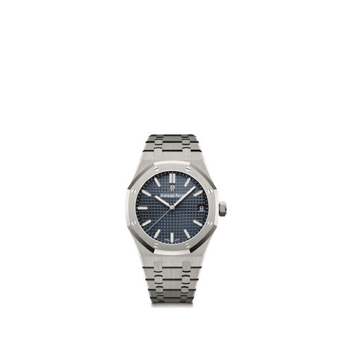 오데마피게 로얄오크 셀프와인딩 15500ST 다크블루실버 41mm