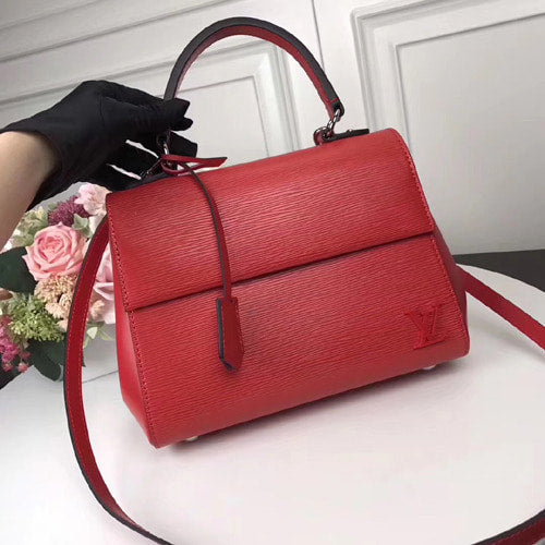 루이비통 클루니 토트백28cm 레드