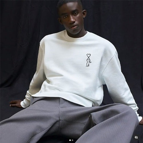 (국내배송) 아미 X 장 줄리앙 리미티드 에디션 맨투맨 티셔츠