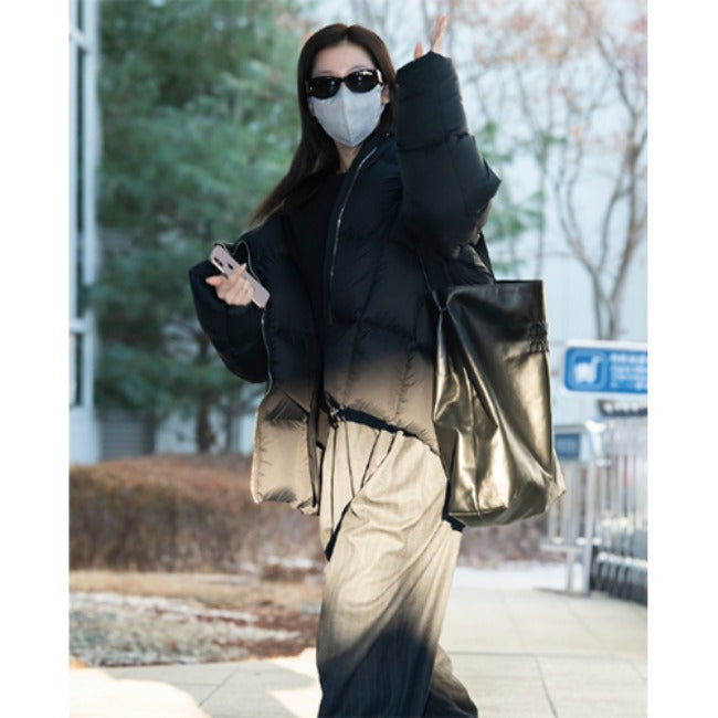 미우미우 가죽 숄더백 블랙 (장원영,민니,사나 착용)