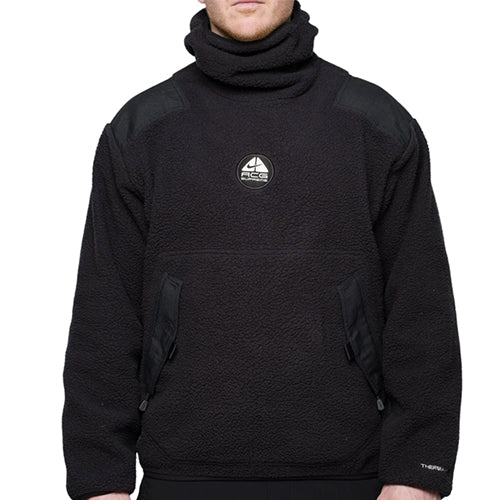 슈프림 x 나이키 ACG 플리스 풀오버 후드스웨터 블랙