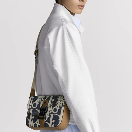 디올 새들 스트랩 크로스백  (1ADPO398)