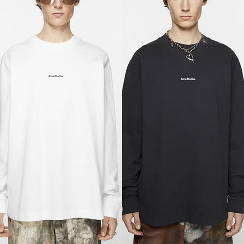 아크네 스튜디오 로고 롱슬리브 긴팔티셔츠 ~2Color~