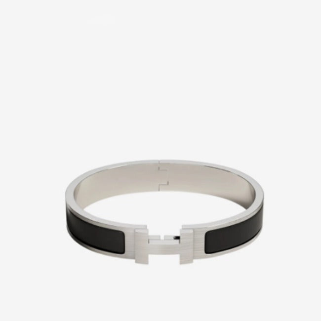 에르메스 클릭아슈 브레이슬릿  팔라듐 하드웨어 & 누아 매트  ~2Color~