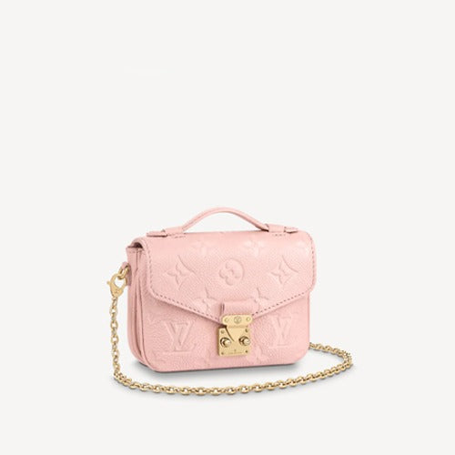 루이비통 마이크로 메티스 체인 크로스백 핑크