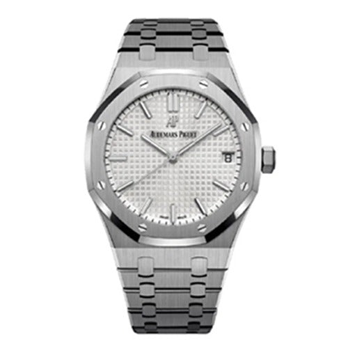 오데마피게 로얄오크 화이트판 41mm -방탄소년단 슈가착용-