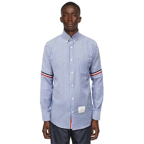 (국내배송, 당일출고) 톰브라운 시어서커 스트라이프 셔츠