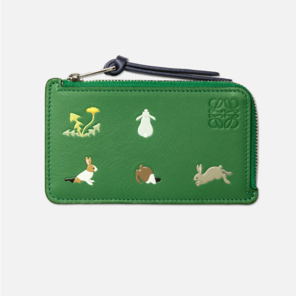 로에베 버니 코인 카드홀더