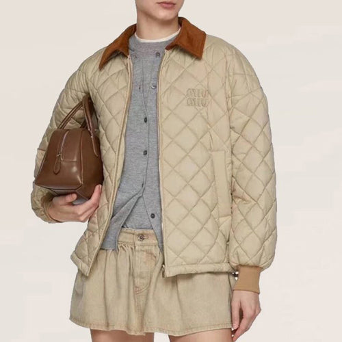 (국내배송, 당일출고) 미우미우 퀄팅 자켓