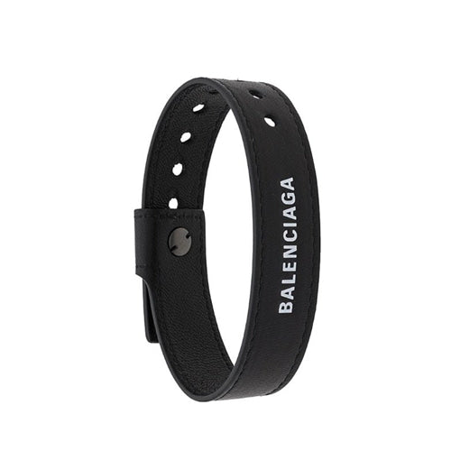 (국내배송) 발렌시아가 로고엠보스드팔찌