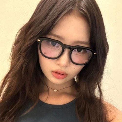 (국내배송) 크롬하츠 첩 첩 블랙 안경테 (아이브 레이 착용)